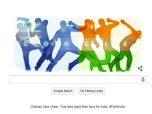 Google puts doodle on Ind-Aus semi final Google puts doodle on Ind-Aus semi final