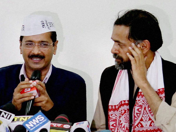 AAP NC meet begins amid chaos AAP NC meet begins amid chaos