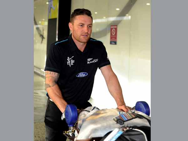 McCullum arrives in Melbourne, on March 25 McCullum arrives in Melbourne, on March 25