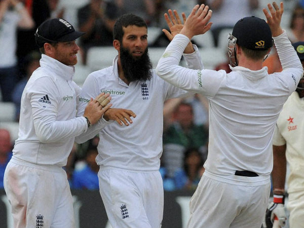 File picture of Moeen Ali (centre) File picture of Moeen Ali (centre)