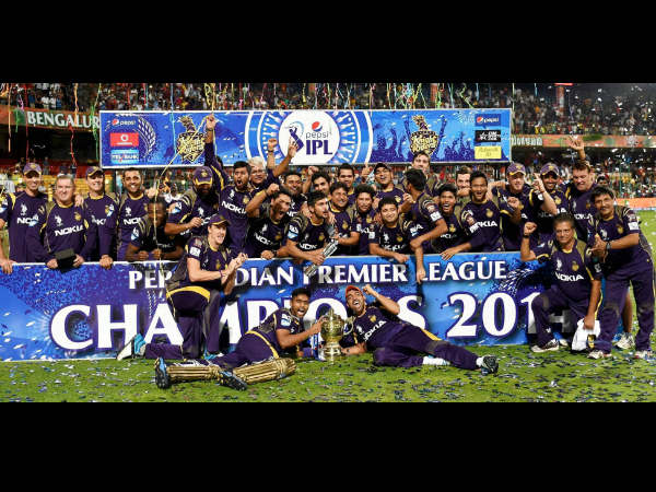 KKR, the defending champions KKR, the defending champions