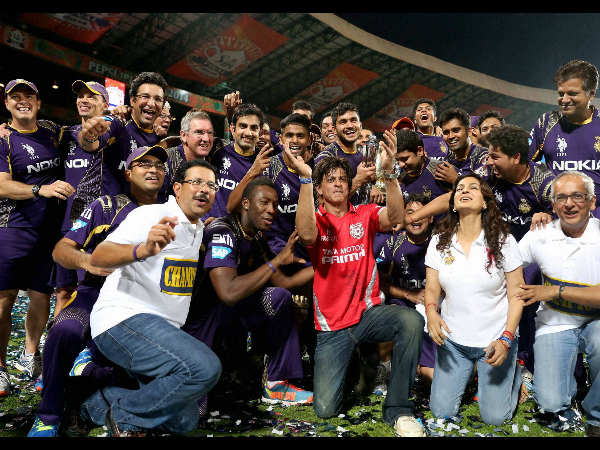 The last year's champions KKR The last year's champions KKR