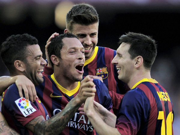 File picture of Dani Alves (left) File picture of Dani Alves (left)
