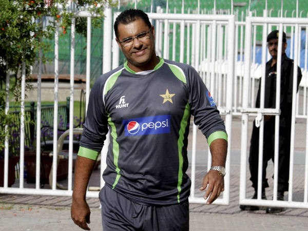 Pakistan's cricket team coach Waqar Younis walks to join practice session in Lahore, Pakistan Pakistan's cricket team coach Waqar Younis walks to join practice session in Lahore, Pakistan