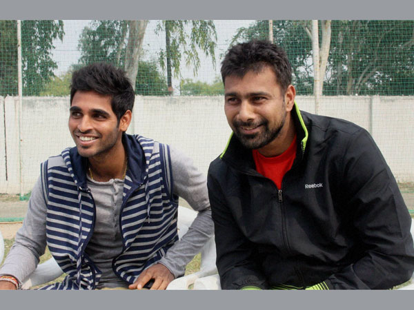 File photo: Bhuvneshwar and Praveen File photo: Bhuvneshwar and Praveen