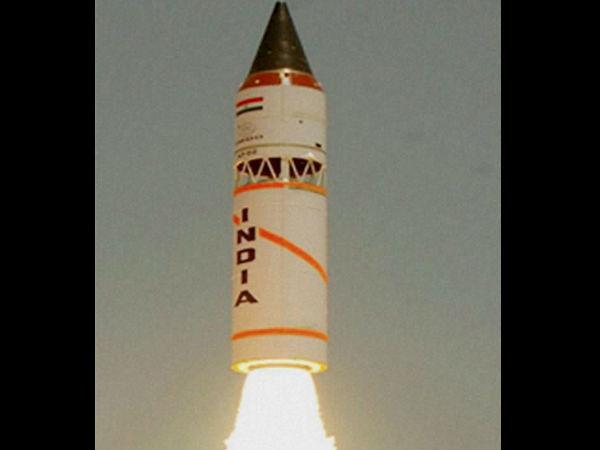 Agni-III ballistic missile test-fired Agni-III ballistic missile test-fired