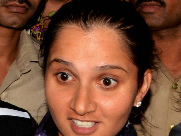 Sania Mirza talks with media on her arrival at airport in Hyderabad on Tuesday after winning Family Circle Cup title Sania Mirza talks with media on her arrival at airport in Hyderabad on Tuesday after winning Family Circle Cup title