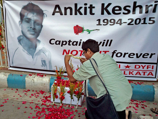 Cricketer's death: Blame game begins Cricketer's death: Blame game begins