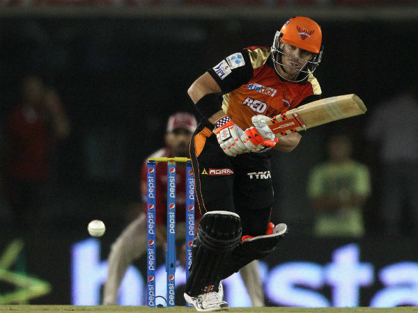 Great start for SRH at home: Morgan Great start for SRH at home: Morgan