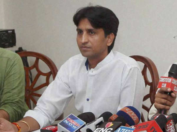 AAP comes in Kumar Vishwas' support AAP comes in Kumar Vishwas' support