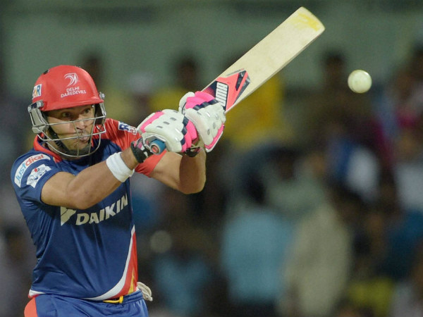 Yuvraj bats for DD during IPL 2015 Yuvraj bats for DD during IPL 2015