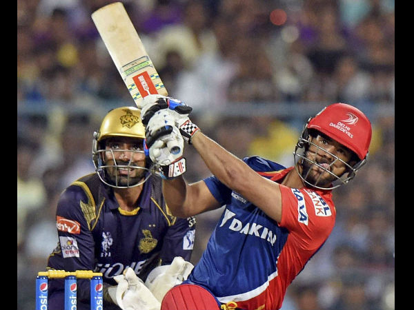 JP Duminy plays a shot against KKR JP Duminy plays a shot against KKR