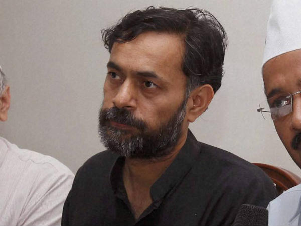 Left the shadow of AAP behind:Yogendra Left the shadow of AAP behind:Yogendra
