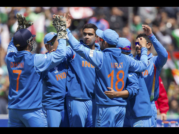 File photo: Ashwin celebrates a wicket with Dhoni and other team-mates File photo: Ashwin celebrates a wicket with Dhoni and other team-mates
