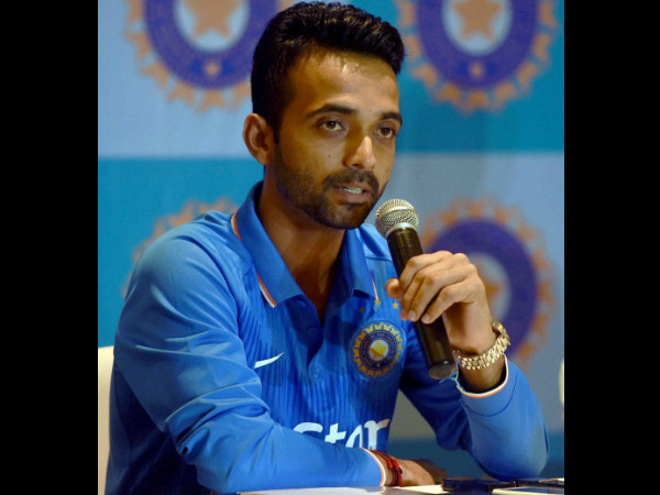 Captain Rahane speaks to the media on Monday Captain Rahane speaks to the media on Monday