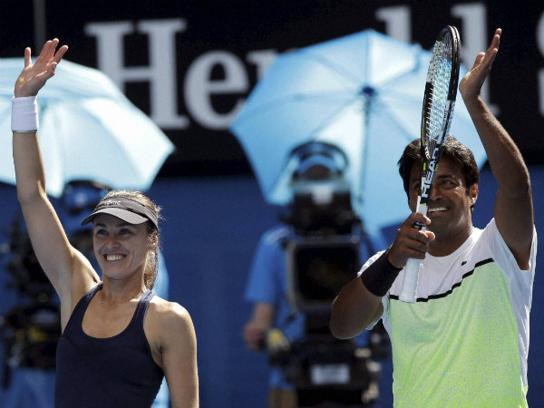 File photo: Hingis and Paes File photo: Hingis and Paes