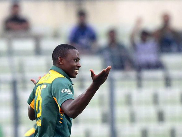 Kagiso Rabada celebrates a wicket. Photo from ICC's Twitter page Kagiso Rabada celebrates a wicket. Photo from ICC's Twitter page