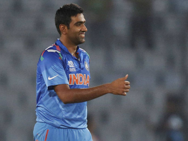 Ashwin celebrates a wicket in a ODI Ashwin celebrates a wicket in a ODI