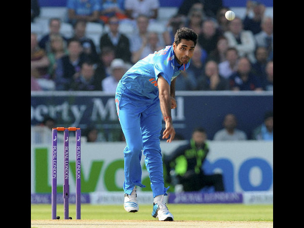 Bhuvneshwar Kumar took 2 wickets Bhuvneshwar Kumar took 2 wickets