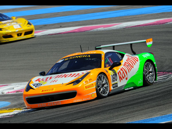 Gautam Hari Singhania in action at the Ferrari Challenge Europe Championship Gautam Hari Singhania in action at the Ferrari Challenge Europe Championship