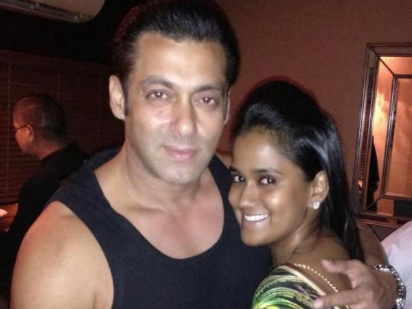 Salman Khan with sister Arpita Khan Salman Khan with sister Arpita Khan
