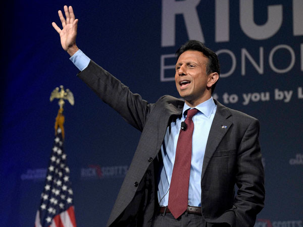Bobby Jindal does push-ups Bobby Jindal does push-ups
