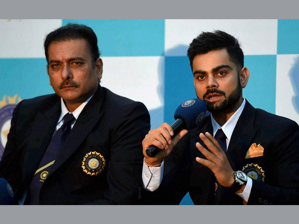 File photo: Ravi Shastri (left) with Test captain Virat Kohli File photo: Ravi Shastri (left) with Test captain Virat Kohli