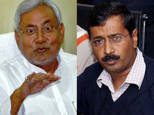 Nitish, Kejriwal target PM Modi Nitish, Kejriwal target PM Modi