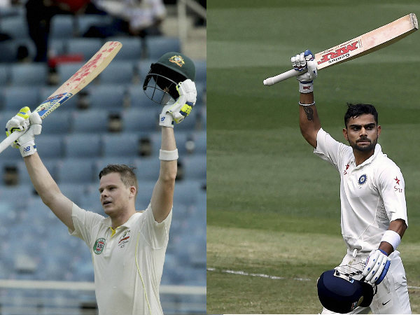 Rising stars - Smith (left) and Kohli Rising stars - Smith (left) and Kohli