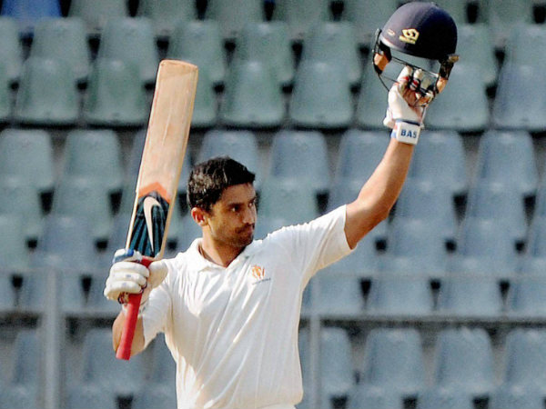 A file picture of Karun Nair A file picture of Karun Nair