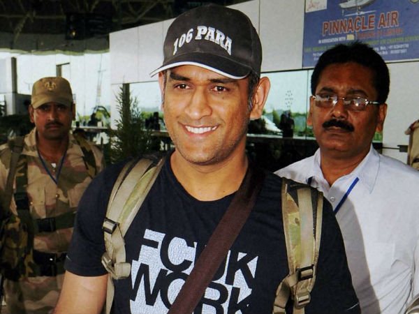India captain MS Dhoni in a 'first of its kind' visit to America