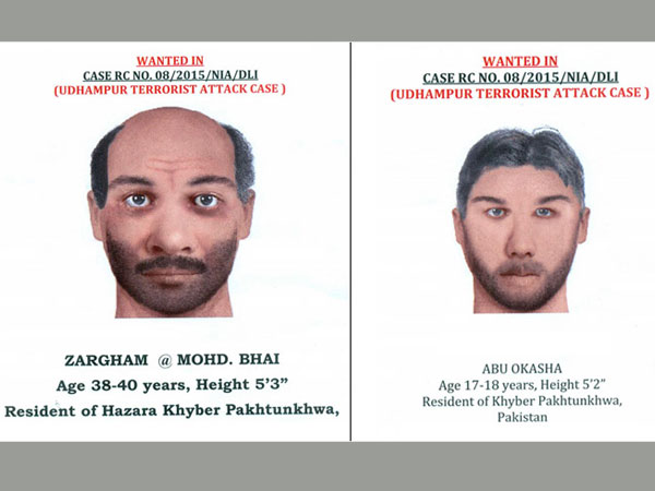Sketch: Udhampur attackers Sketch: Udhampur attackers