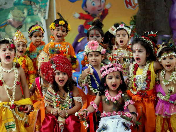 Country drenched in Janmashtami celebrations. Country drenched in Janmashtami celebrations.