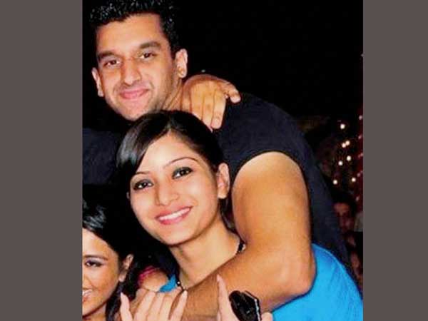 Sheena Bora with her boyfriend Rahul Mukerjea Sheena Bora with her boyfriend Rahul Mukerjea