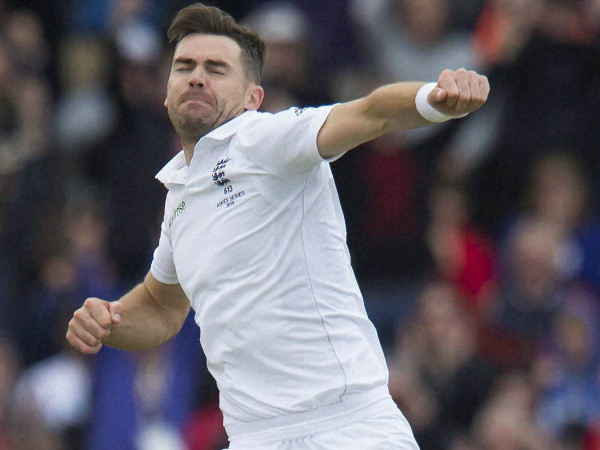File photo: James Anderson celebrates a wicket during a Test match File photo: James Anderson celebrates a wicket during a Test match