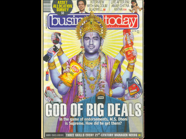 Portrayal as Hindu god: Dhoni moves SC Portrayal as Hindu god: Dhoni moves SC