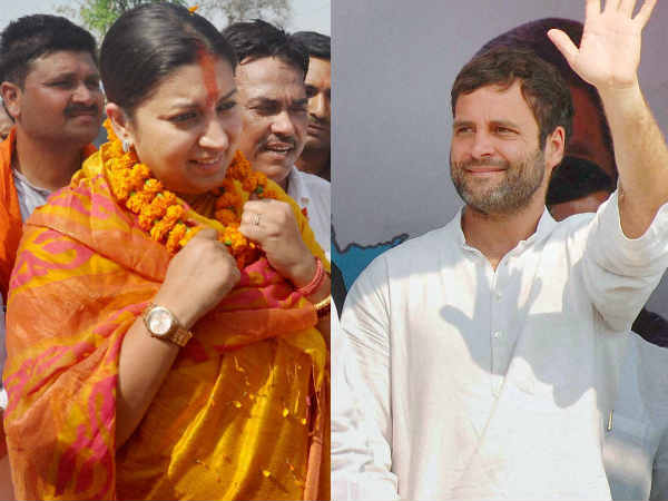 Smriti Irani & Rahul Gandhi Smriti Irani & Rahul Gandhi