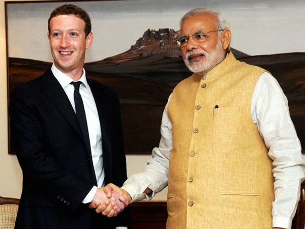 Zuckerberg with Modi Zuckerberg with Modi