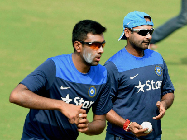 File photo: Ashwin (left) and Mishra File photo: Ashwin (left) and Mishra