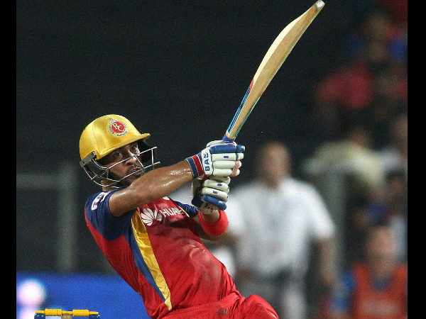 Mandeep Singh in action at IPL 2015, for RCB Mandeep Singh in action at IPL 2015, for RCB