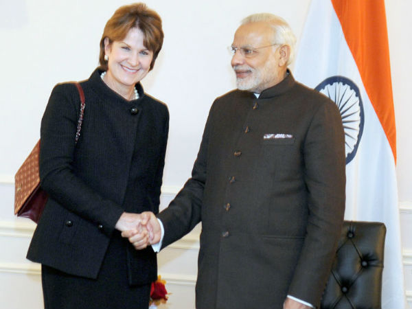 PM Modi meets Chairman of Lockheed