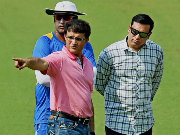 File photo: Ganguly (left) with Laxman File photo: Ganguly (left) with Laxman