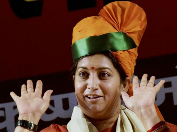 Cong sends a notice to Smriti Irani Cong sends a notice to Smriti Irani
