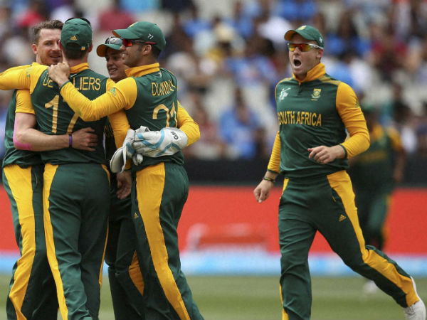 SA cricket team arrives in Delhi SA cricket team arrives in Delhi