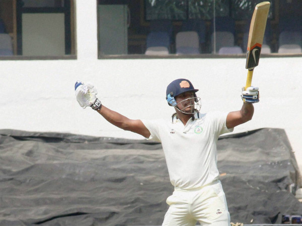 Vidarbha batsman Umesh Yadav celebrates his century against Odisha on Friday (October 2) Vidarbha batsman Umesh Yadav celebrates his century against Odisha on Friday (October 2)