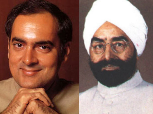 raijiv gandhi and giani zail singh raijiv gandhi and giani zail singh