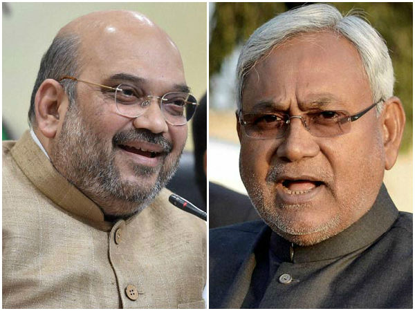 Amit Shah & Nitish Kumar Amit Shah & Nitish Kumar