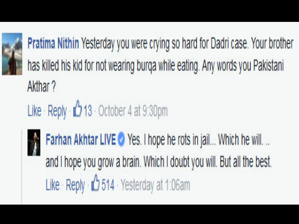 When Farhan Akhtar was called Pakistani. When Farhan Akhtar was called Pakistani.