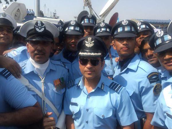 My son interested in IAF: Sachin My son interested in IAF: Sachin