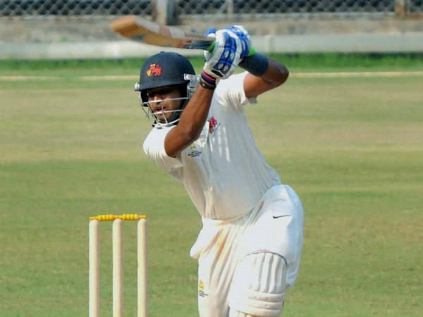 Shreyas Iyer of Mumbai bats during the Ranji Trophy match against Punjab at Wankhede Stadium in Mumbai on Thursday Shreyas Iyer of Mumbai bats during the Ranji Trophy match against Punjab at Wankhede Stadium in Mumbai on Thursday